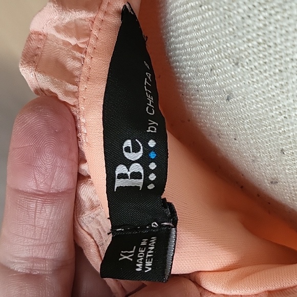 BE By Chetta Peach Summer Dress XL - Picture 7 of 8